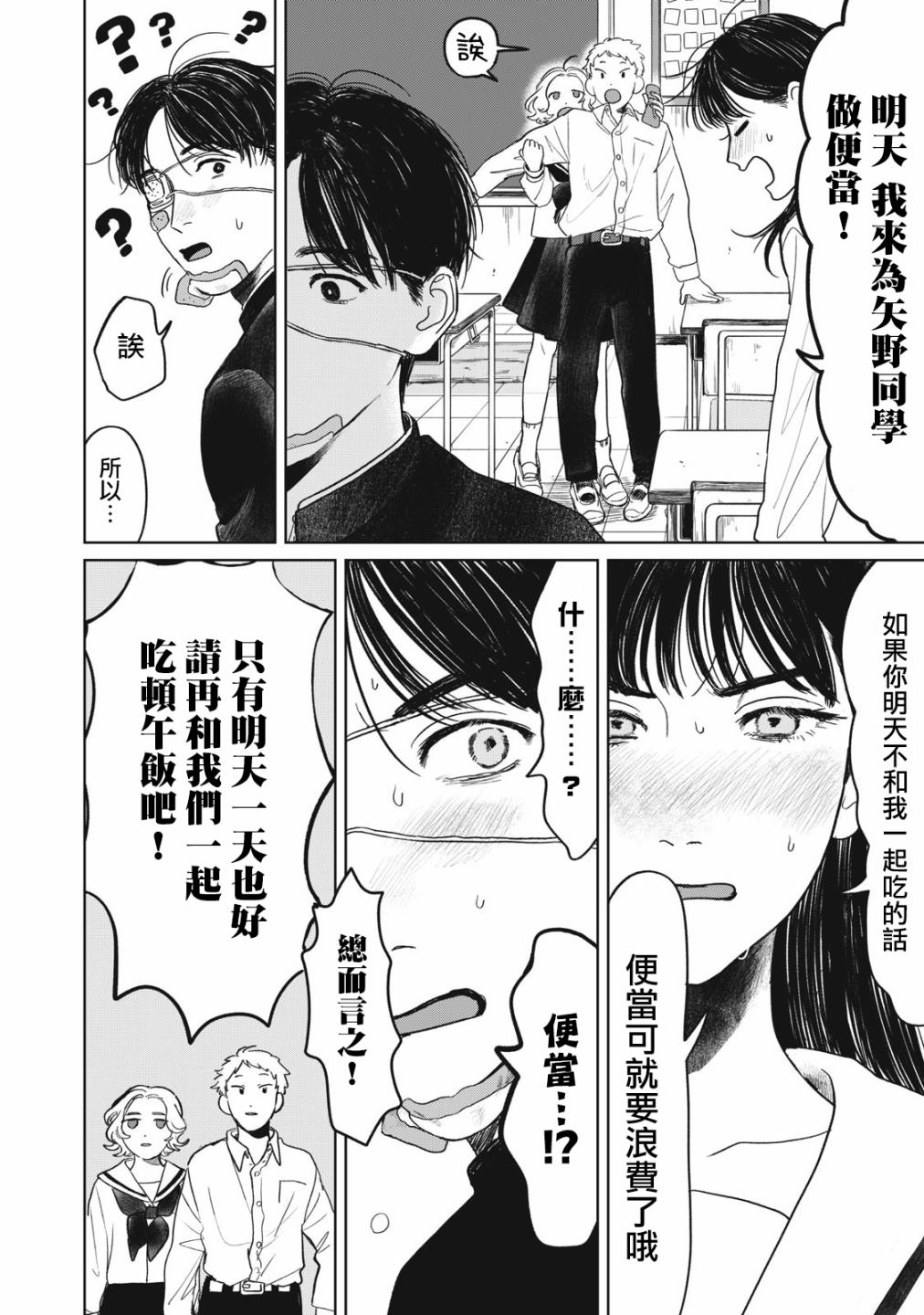 矢野同学观察日记漫画,第3话11图