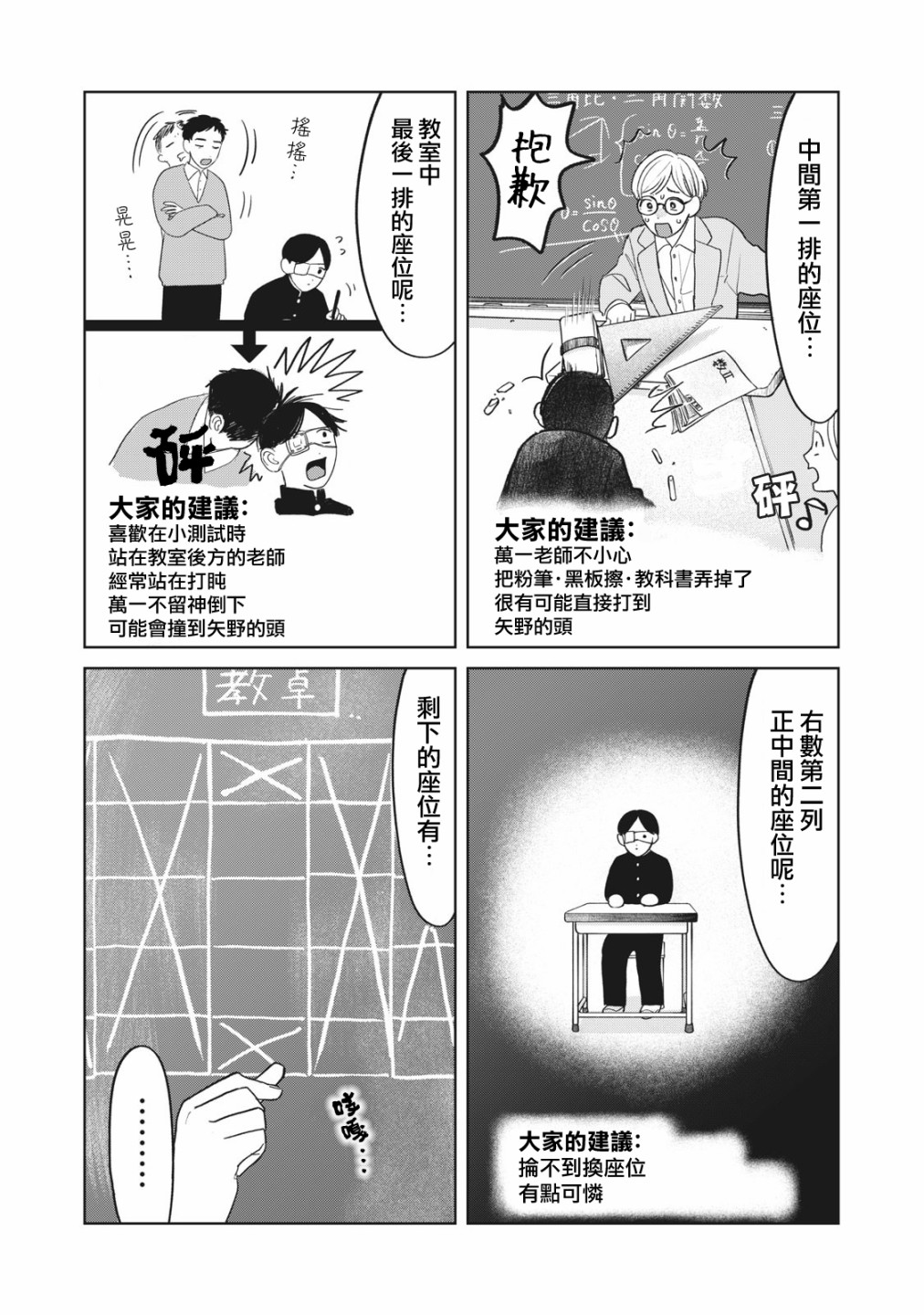 矢野同学观察日记漫画,第9话11图