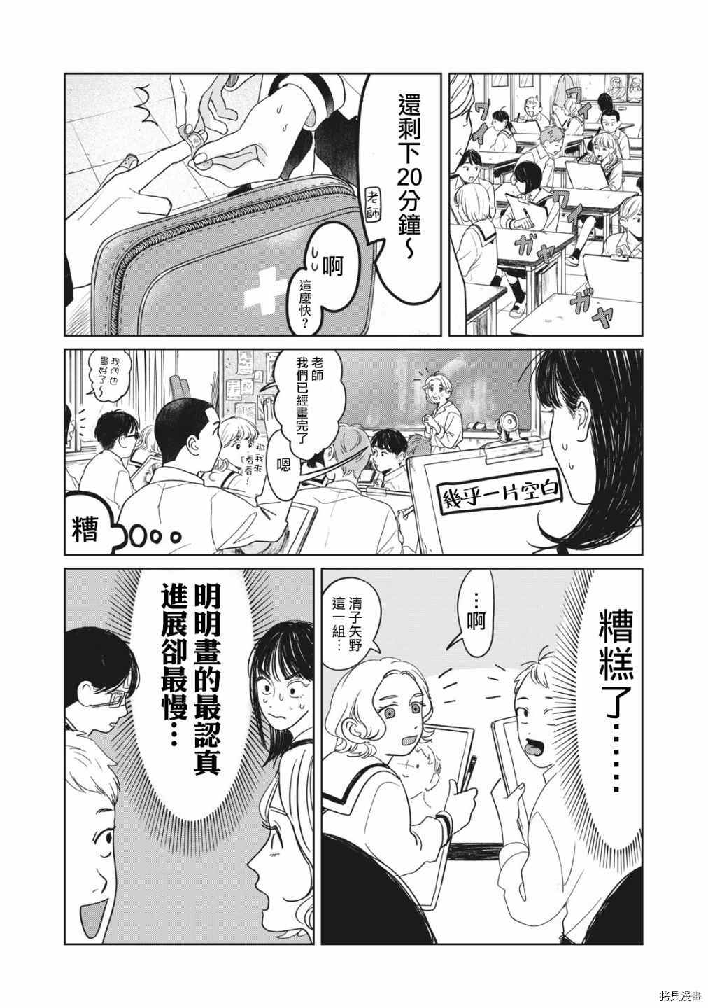 矢野同学观察日记漫画,第4话9图