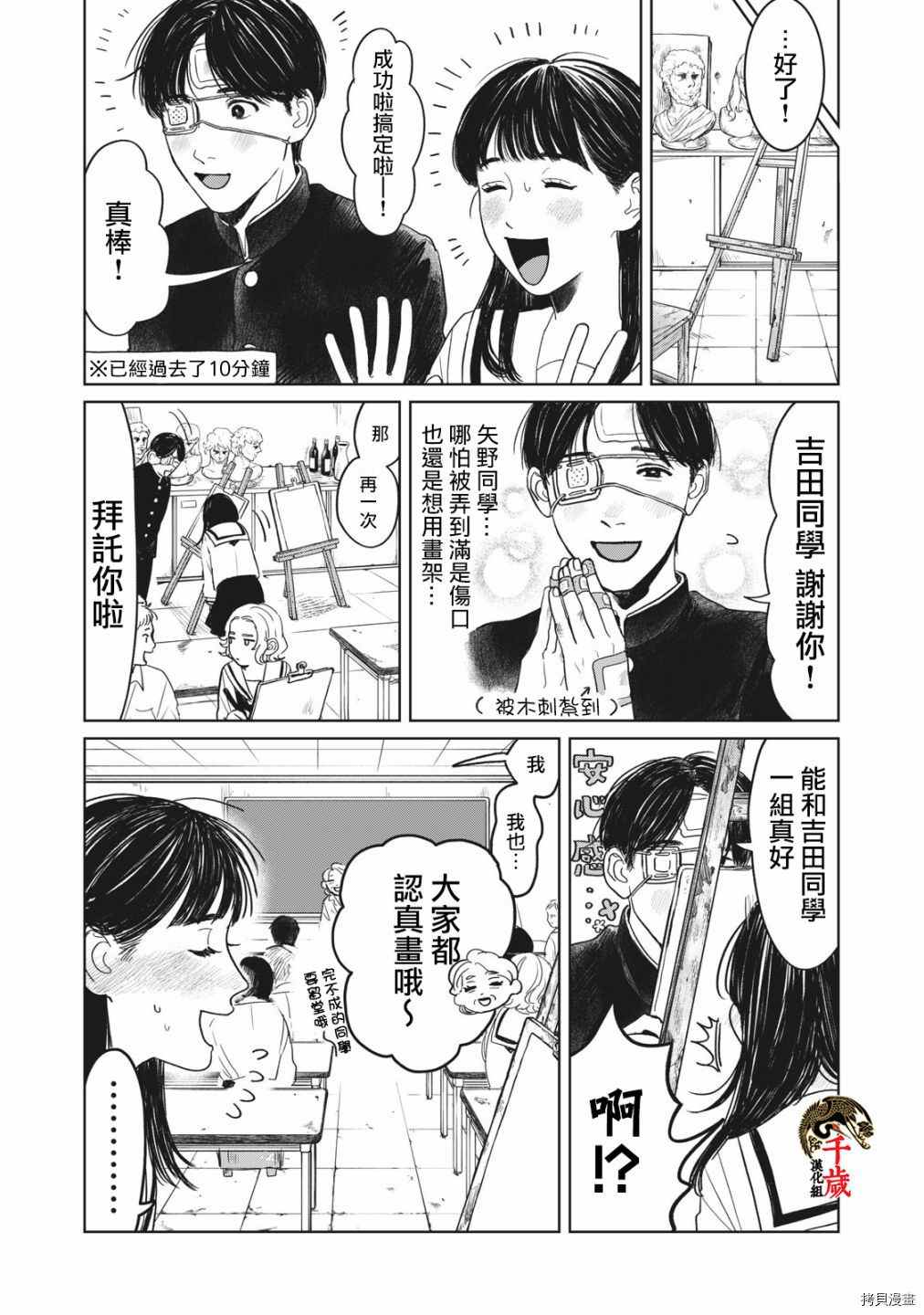 矢野同学观察日记漫画,第4话4图