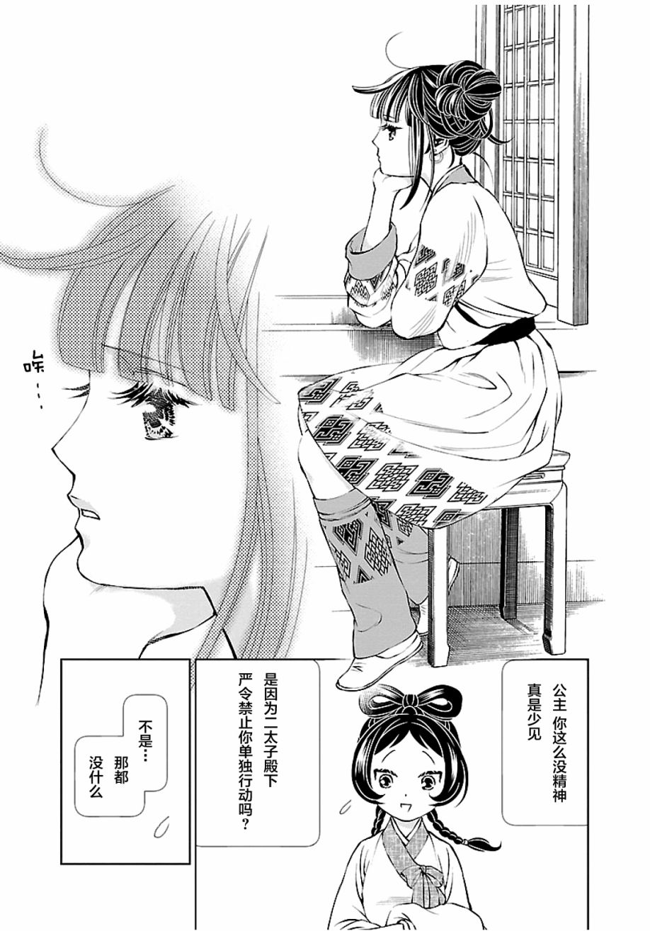 天上恋歌~金之公主与火之药师~漫画,第8话9图