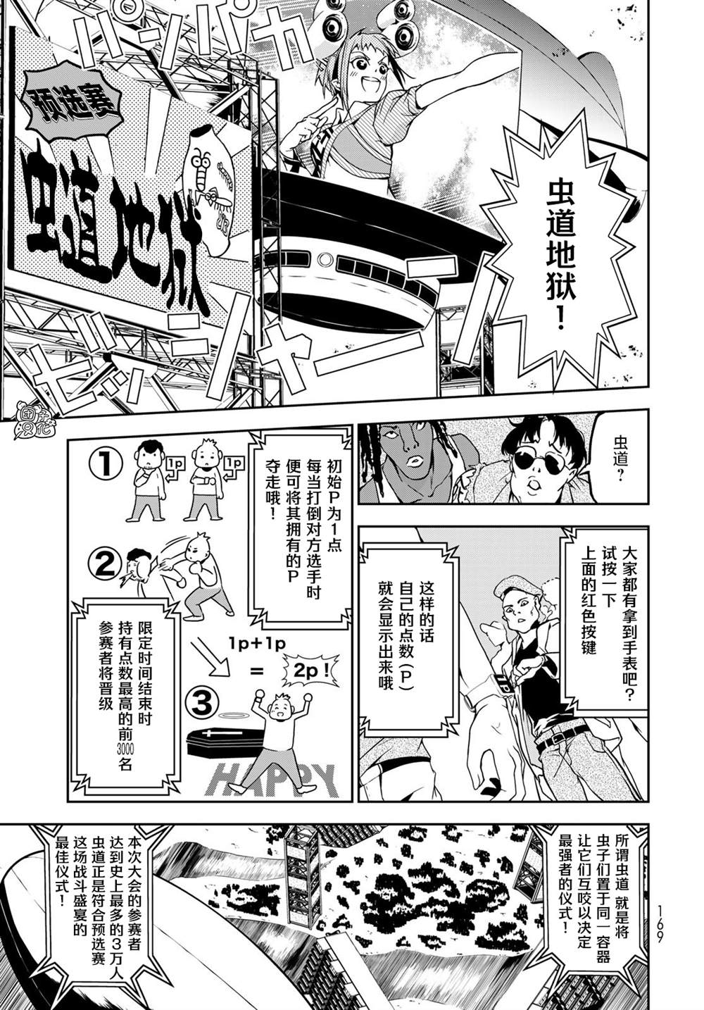 六道斗争纪漫画,第4话16图