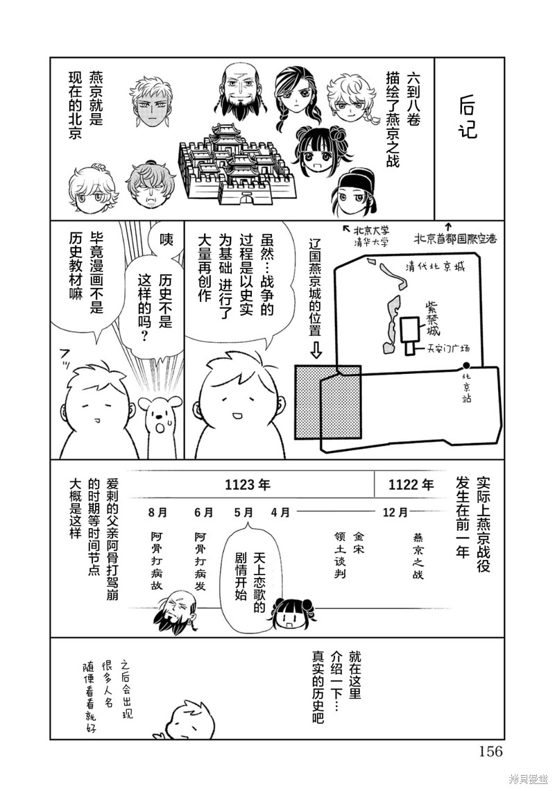 天上恋歌~金之公主与火之药师~漫画,08卷后记1图